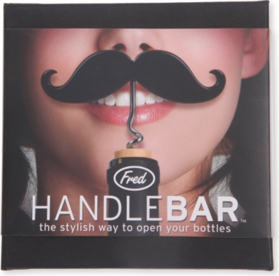 CUBIC Handlebar Moustache corkscrew and bottle opener