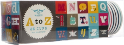 CUBIC A to Z paper cups
