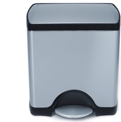 SIMPLEHUMAN Deluxe rectangular pedal bin 25L
