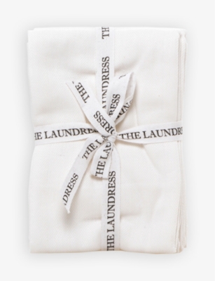 Lint free set of three cleaning cloths