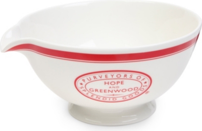 HOPE AND GREENWOOD Portland Bill mixing bowl with spout