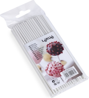 LEKUE Cake pops sticks pack of 50