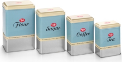 TALA Retro set of four storage tins