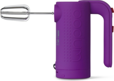BODUM Bistro hand mixer purple