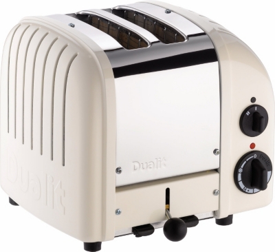 DUALIT Vario two&ndash;slice toaster in cream