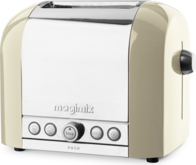 MAGIMIX Two slice toaster (Cream