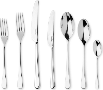 ROBERT WELCH Iona mirrored stainless steel seven-piece cutlery set
