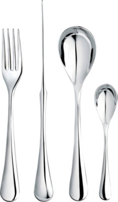 ROBERT WELCH Ashbury mirrored stainless steel 24-piece cutlery set