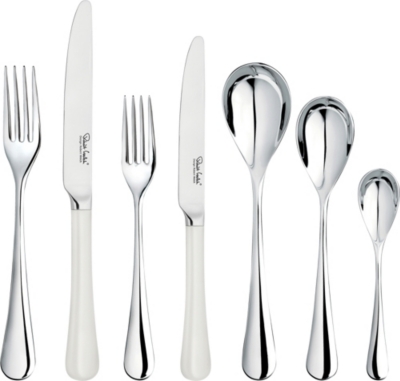 ROBERT WELCH Ashbury mirrored stainless steel 42-piece cutlery set