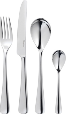 ROBERT WELCH Malvern mirrored stainless steel 24-piece cutlery set