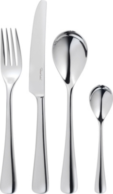 ROBERT WELCH Norton mirrored stainless steel 24-piece cutlery set