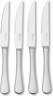 ROBERT WELCH Radford satin stainless steel four-piece steak knife set