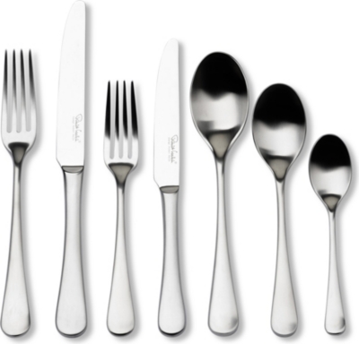 ROBERT WELCH Radford satin stainless steel 42-piece cutlery set