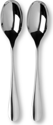 STUDIO WILLIAM Mulberry mirror two-piece serving spoon set