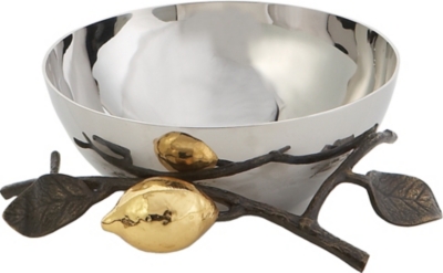 MICHAEL ARAM Lemonwood nut bowl