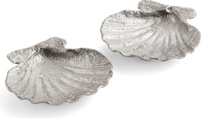 MICHAEL ARAM Ocean Scallop appetiser plate set