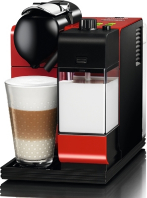 NESPRESSO Delonghi Nespresso Lattissima+ passion red