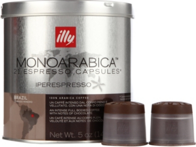 ILLY Brazil Monoarabica espresso capsules 140g