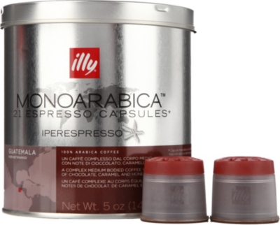 ILLY Guatemala Monoarabica espresso capsules 140g