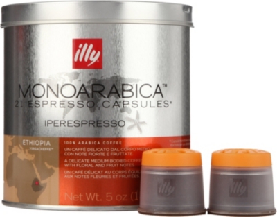 ILLY Ethiopia Monoarabica espresso capsules 140g