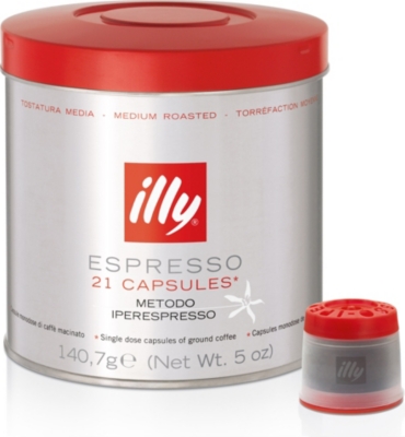 illy coffee capsules