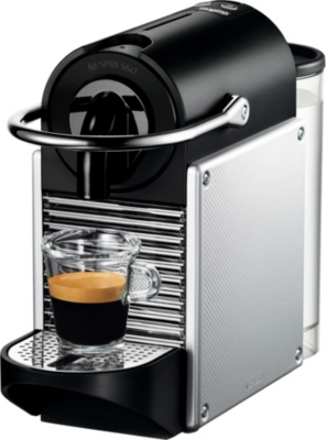 NESPRESSO Magimix Nespresso Pixie coffee machine aluminium