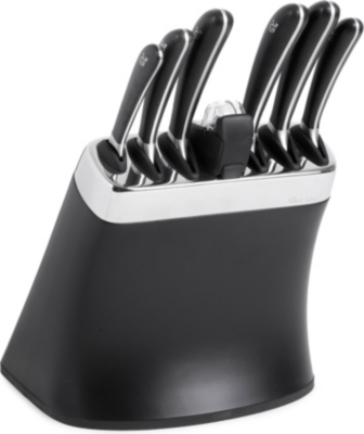 ROBERT WELCH Signature eight-piece knife block set
