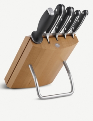 ZWILLING Pro six-piece knife block set
