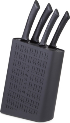 SCANPAN Spectrum four-piece knife block set