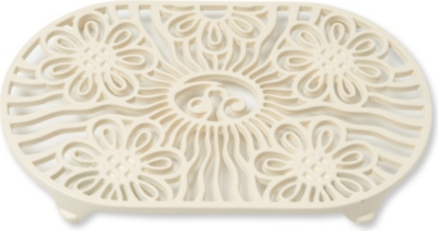 VICTOR Sun and Flower trivet champagne