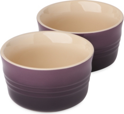 LE CREUSET Stoneware large ramekins pair
