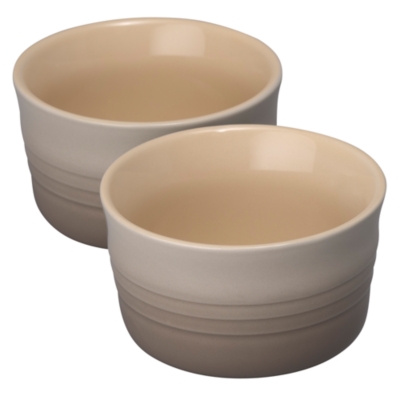 LE CREUSET Stoneware large ramekins pair
