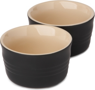 LE CREUSET Stoneware large ramekins pair