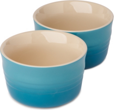 LE CREUSET Stoneware large ramekins pair