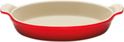 LE CREUSET Stoneware oval gratin dish (Cerise
