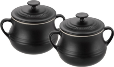 LE CREUSET Stoneware pair of bean pots