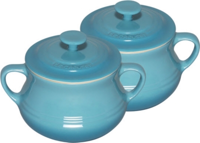 LE CREUSET Stoneware pair of bean pots