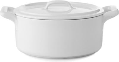 REVOL Belle Cuisine cocotte wild white