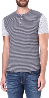 OLIVER SPENCER Peloton striped t-shirt