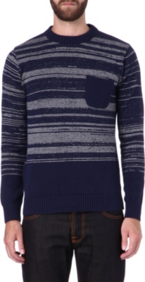 OLIVER SPENCER Mixed-yarn jumper