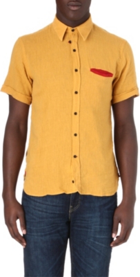 OLIVER SPENCER Jet short-sleeved shirt