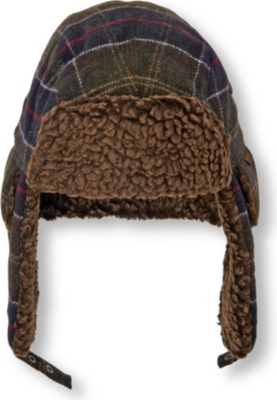 BARBOUR Tartan hunter hat (Multi