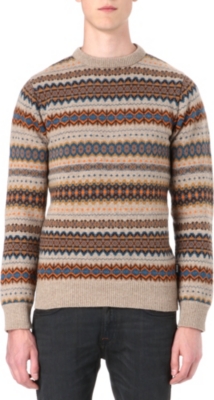 BARBOUR Caister Fair Isle jumper