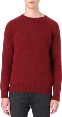 BARBOUR Staple crew-neck jumper