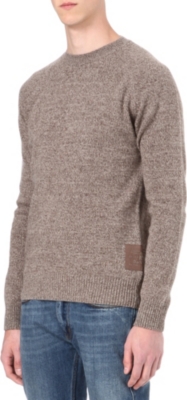 BARBOUR Staple crew-neck jumper