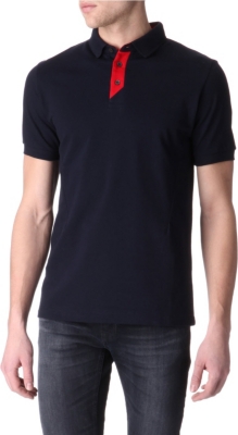 BARBOUR Contrast polo shirt