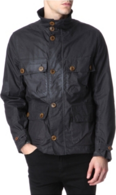 BARBOUR Greymare waxed-cotton jacket