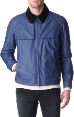 BARBOUR Blast waxed-cotton jacket