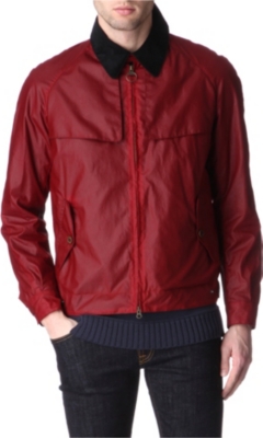 BARBOUR Blast waxed-cotton jacket
