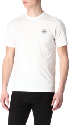 STONE ISLAND Reflective logo t-shirt